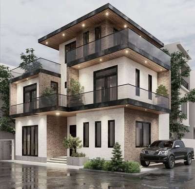 3d new house elevation