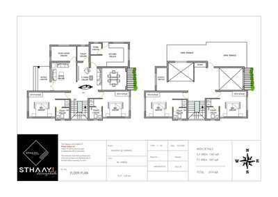 4BHK HOME PLAN 
Area Details : 2414sq.ft
GF : 1367sq.ft
FF : 1047sq.ft

Ground Floor 
Sitout 
Living
Study Room
Family Living 
Dining +Patio
Kitchen 
Store room
2 Bedroom 2 Attached+ Dressing 
1 C-TOILET 

FIRST FLOOR
2 Bedroom 2 Attached+ Dressing 
Utility 
Hall
Study
OPEN TERRACE