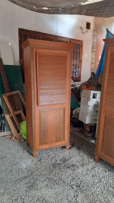 wooden wardrob for resorts with wooden handle and sadha hings