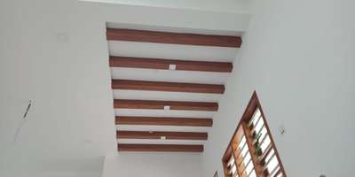 gypsum ceiling wooden grains work