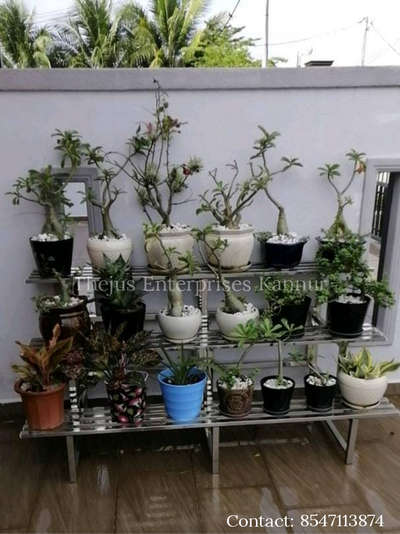 STAINLESS STEEL STAND FOR PLANTS
304 GRADE
" CUSTOMISATION POSSIBLE"

#garden
#plants
#planterstand 
#potstand
#stainlesssteel
#304 
#grade304 
#ss304