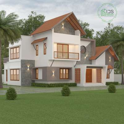 front elevation |3d|House plan|thrissur 

Client : - Surendran
Location :- karuvannur, Thrissur
Plot :- 17 Cent
Area :- 2600Sqft
Spcftn :- 4 bhk
#FullHomeConstruction #fullhouseconstruction #FrontElevation #Elevation #plan #3BHKPlans #HomePlanning #ExteriorDesign #LivingArea #HomeRenovation #InteriorDesign #InteriorDesigning #HomeConstruction #KitchenDesign#openkitchen  #BedroomDesign #ElevationDesign #3dElevation #HallDesign #Staircase #HomeConstruction #DreamHome#AffordableConstruction #bathroom  #stair #partition #courtyard #frontdoor