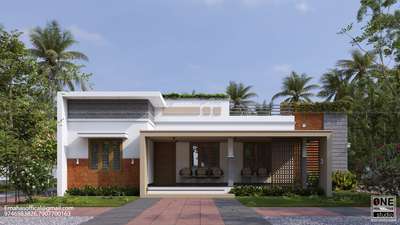 #Designpartner#Oneprespective #studio#1639Sqft  #KeralaStyleHouse #