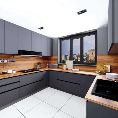 modular kitchen Rs125000/- wpc with greenlam laminate