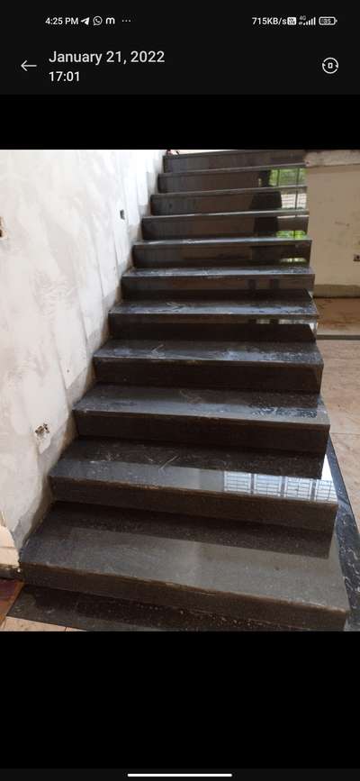 stair artificial tile step with double molding