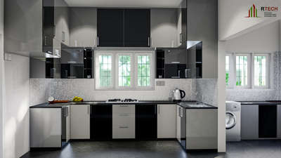 Modular Kitchen 3D