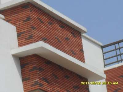#brick 🧱 tile work 2"*9"