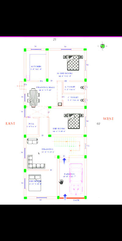 *house plan*
₹ 5 sq foot House design