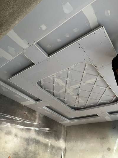 gypsum pop sealing #FalseCeiling  #PVCFalseCeiling  #CalciumSilicateBoardCeiling  #BedroomCeilingDesign  #GypsumCeiling  #