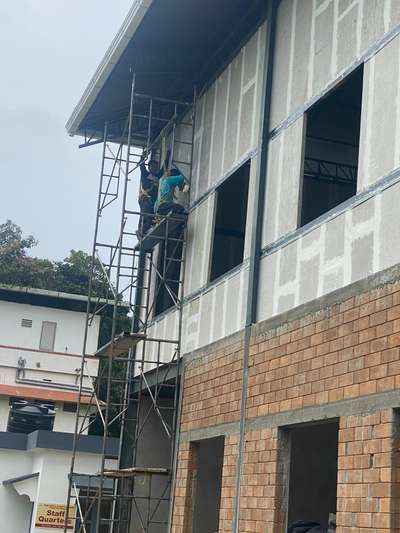 aerocon wall panel work