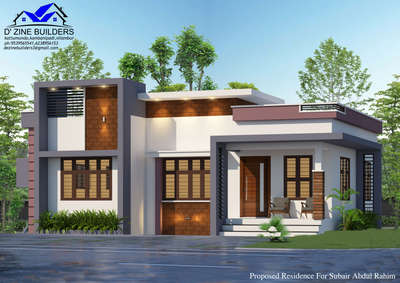 Single floor design @eranamkulam