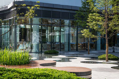 The Performance Gallery
The Performance Gallery is designed to be a curatable urban catwalk, a vibrant exterior space that works in combination with the interior programme to encourage impromptu performances, arts exhibitions, cultural gatherings and open-air theatre.

Project
Hyperlane Linear Sky Park at Chengdu, #China 
by ASPECT Studios

#worldarchitecture #urbandesign #landscape #landscapearchitecture #landscapedesign #urbanstreetscape #streetscape #urbanstreetart #streetart #recreation #park #walkway #urbanpark #relax #commercialstreet #community #urbanliving #public #publicspace #urbandesigner #openairtheatre