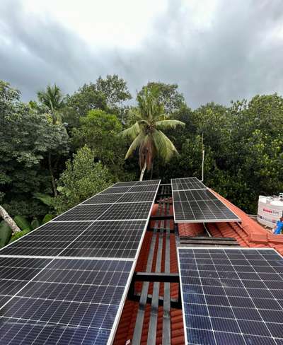 Solar work Mavelikkara, Alappuzha  #solarpanel #HomeAutomation #Hometheater