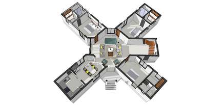 *3D design*
Modern, Compact, Affordable designs, as per clients need. Client customisation upto 3-4 times