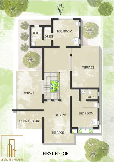 2300 sqft 4bhk plan 
 #FloorPlans  #modernhome
  #modernhousedesigns