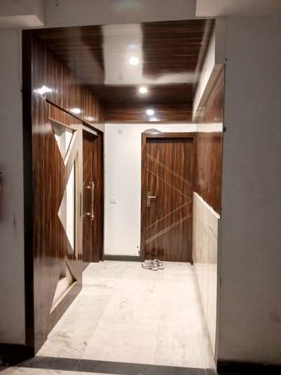 wall piling with selling sliding door main door servantore door complete work pu laminate  #WallDecors  #LivingRoomWallPaper  #WardrobeDesigns  #furniture   #furnitures  #Carpenter  #Contractor  #ModularKitchen  #modularwardrobe  #ModernBedMaking