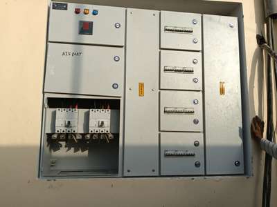 finally fitting the main panel on 500 kw connection  #bestelectricwork #suhailelectrician