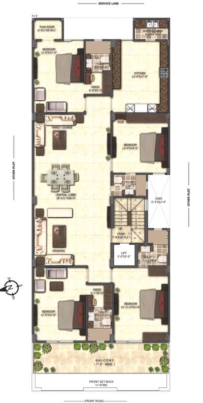 #renderingdesign   #residance  #FloorPlans  #floorplan