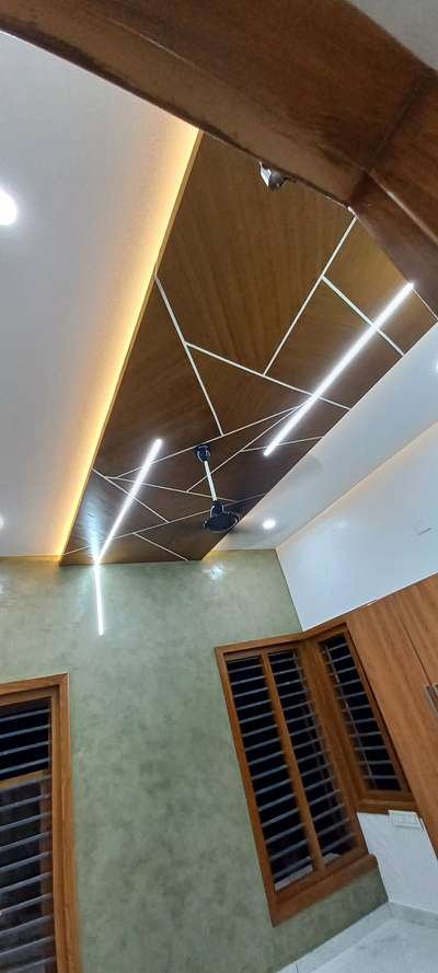 #wooddesighn #ceiling worck #painting worck
