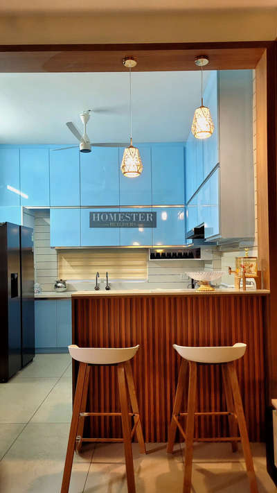 open kitchen  #KitchenIdeas  #LargeKitchen  #KitchenCabinet  #LShapeKitchen