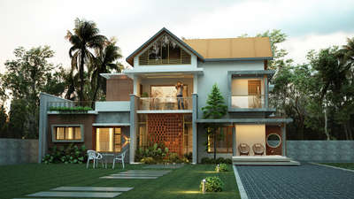 We offer high-quality 3D exterior elevation renderings at ₹5,500 per elevation, including 2 detailed views.

Our exterior designs are developed with precise attention to architectural proportions, façade detailing, material realism, and natural & artificial lighting, strictly aligned with Indian Standard (IS) codes and practical site execution requirements.

Each elevation is designed to be buildable and execution-ready, ensuring the final structure matches the approved visuals.

You can review our previously completed exterior works to understand our design quality and detailing standards.

DM us to get started.