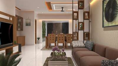 Thrissur flat interior