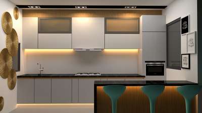 #ModularKitchen  #InteriorDesigner #3ddrawings