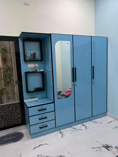 pvc, aluminum wardrobe 
 #InteriorDesigner #WardrobeIdeas