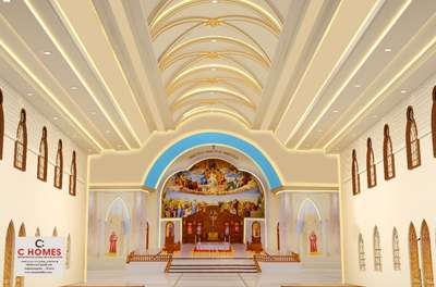 Church Seeling 3D Designing #seeling#interior#photoshop#alter#church#seelingwork#