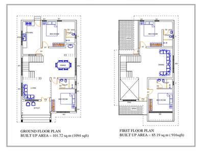 # House plan 2010 sqft  #