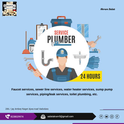 Akram plumbing # servies # vadodara