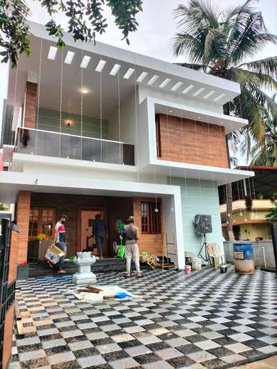 Recently completed residence for Mrs.Vaishali in Mangalore.