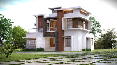 #KeralaStyleHouse  #3DPlans #3delevations  #HouseDesigns  #ContemporaryHouse  #ContemporaryDesigns  #contemporary  #white  #blue_whitecombination   #greywhite  #ivory  #boxtypehouse  #boxtypeelevation  #Kottayam  #kottayamhomes  #HouseConstruction