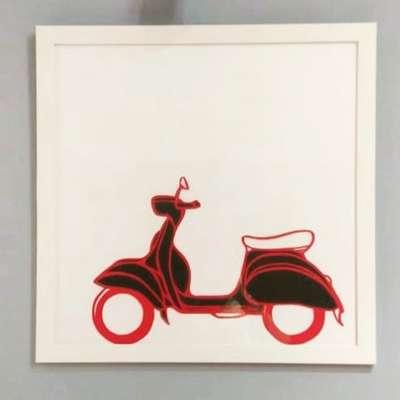 customised paper art wall frames