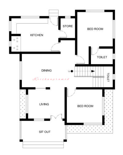 Area : 1070.00 Sqft
#FloorPlans #floorplan #Architect #architecturedesigns #budgethomeplan #SmallHomePlans #CivilEngineer #homeplane