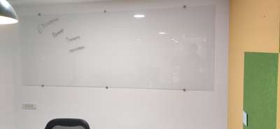 urgent need 8x4 ft 2 pec  5mm magnetic writing glass