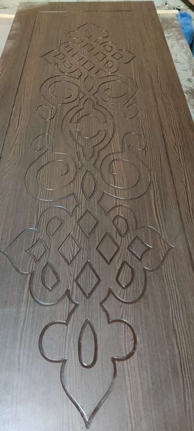 #CNC CARVING LAMINATE DOOR....