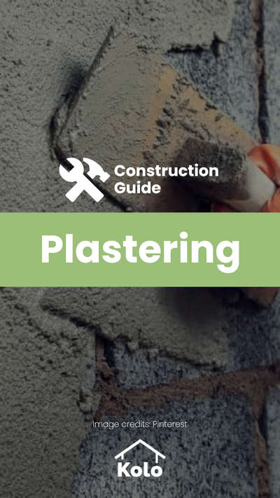Plastering is the next important construction step.

Check out our post to learn more details. 🙂

Learn tips, tricks and details on Home construction with Kolo Education 👍
If our content has helped you, do tell us how in the comments ⤵️ 
Follow us on @koloeducation to learn more!!!

#koloeducation #education #construction #interiors #interiordesign #home #building #area #design #learning #spaces #expert #consguide #plastering #columns #beam #wall