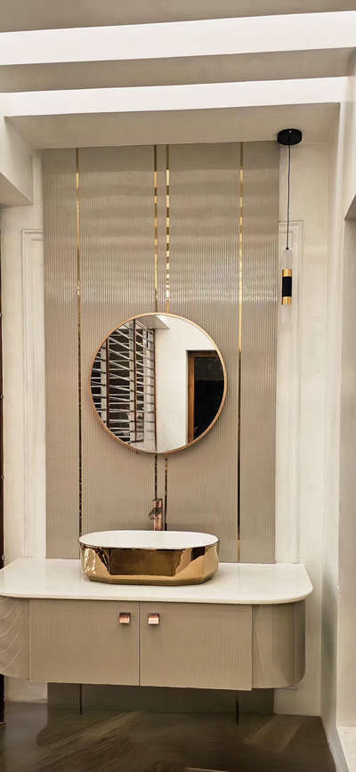 "Let's create the most beautiful wash area to welcome guests."