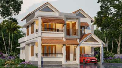 Residence for Pradheesh.
Location: Manikoth
3BHK 

#exteriordesigns #view #exteriordesing #exterior3D #exteriors #3BHKHouse #rendering #rendering3d #HouseDesigns #2storyhouse