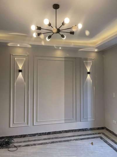 wall trim molding  #WallDesigns  #moldings  #trendig  #koloviral  #rtinteriors2021