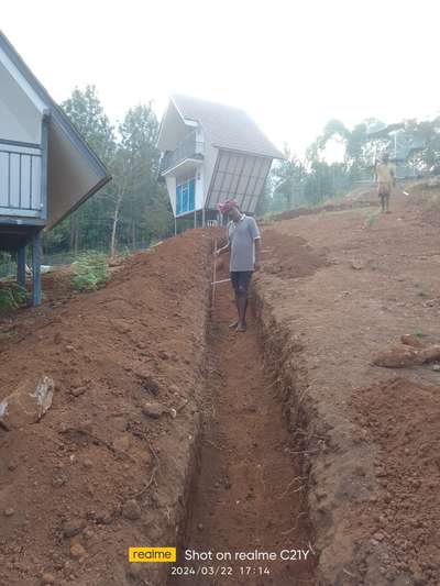 Ug cable trench- Wayanad resort work 
 #electricalwork  #mepdrawings  #MEP_CONSULTANTS  #mepdesigns  #cabletrayfixing  #cabletray  #cables  #Wayanad  #resort  #kochi #electricaldesignengineer