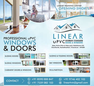 Linear uPVC windows &door