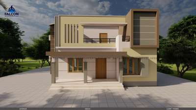 Falcon Builders and Developers 1800 sqrft
Malliyoor Kottayam