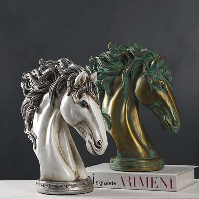 Horses are symbols of wealth and success. In ancient times, it was gifted to royalty. As per Feng Shui, it is one of the most auspicious symbols. The Bohemian Mustang Table Decor is unique and eye-catching, inspiring lofty and free thoughts. #home #art #decor #horse #goodluck #decorshopping