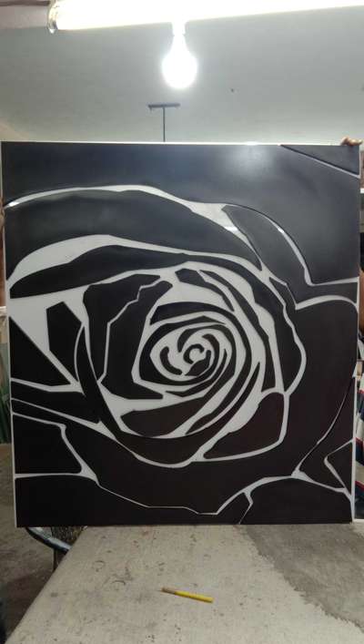 rose in mdf... Indore #3d  #2dDesign  #cncwoodworking  #cncwoodrouter