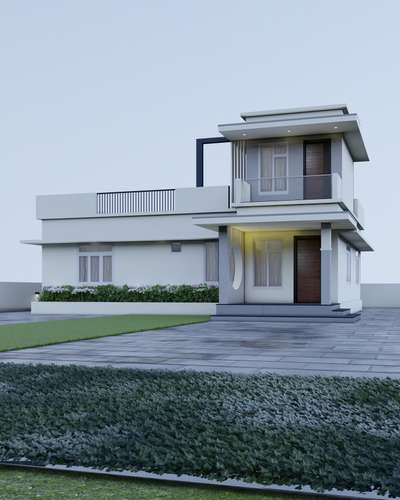 1200 sqft residents for Mr. Sreekumar

> 📍location - mayannur ~ Ottappalam ~ thrissur ~  kerala
.
.
#keralahomes #home #keralabuildingdesigns #HouseDesigns #3dxmax #sketchup #lumion #autocad #kerala #thrissur #desamangalam #pallam #cheruthuruthi #thrissurkaran #contomporary