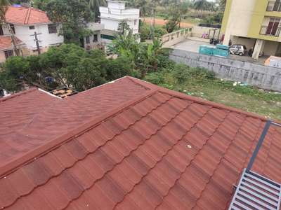 stone coated tile work at kochi