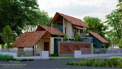 #architact #KeralaStyleHouse #KeralaStyleHouse #keraladesigns #all_kerala #keralam #frieden #friedenarchitect