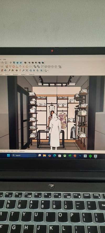 Upcoming Shop interior 
 #Architect  #Architectural&Interior #artechdesign